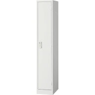 国内メーカー製　AKL-W1S・1人用スリムロッカー　ホワイト　H1790【新品商品】【代引き不可】