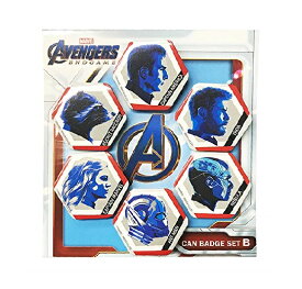 マーベル アベンジャーズ エンドゲーム Avengers: Endgame / IBA-123 缶バッジセットB(6個)