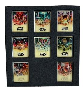 スター・ウォーズ・サガ The Star Wars Saga IBA-157 ピンバッジ8個セットB