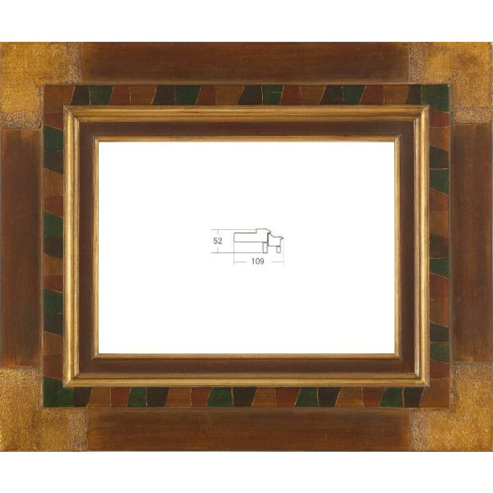 楽天市場】油絵用 ハンドメイド額縁 6238 (Z-13型) F0 -新品 : 絵画 