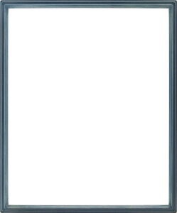 デッサン用 額縁 7524 半切(545X424mm) S/ブルー -新品