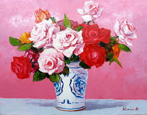 絵画 薔薇 油絵の人気商品 通販 価格比較 価格 Com