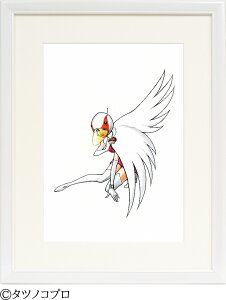ジークレー版画 額装絵画 タツノコプロ 吉田すずか 「ガッチャマン 3号」 半切