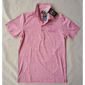 ポロシャツ 半袖 吸水速乾 GOTCHA GOLF ガッチャ ゴルフ Mサイズ ピンク -新品-