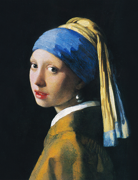 絵画 複製名画 キャンバスアート 世界の名画シリーズ ヨハネス・フェルメール 「 真珠耳飾りの少女 」 サイズ 25号 | 絵画 掛軸 額縁屋 ＴＯＵＯ