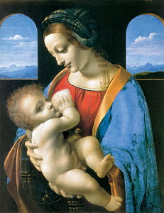 絵画 複製名画 キャンバスアート 世界の名画シリーズ レオナルド・ダ・ヴィンチ 「 リタマリア 」 サイズ SM 〜 15号