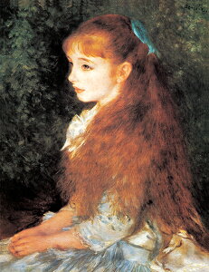 絵画 複製名画 キャンバスアート 世界の名画シリーズ ピエール・オーギュスト・ルノワール 「 少女イレーヌ 」 サイズ SM 〜 12号