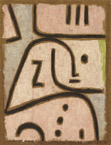 絵画 複製名画 キャンバスアート 世界の名画シリーズ パウルクレー 「 記念碑 」 サイズ SM 〜 8号