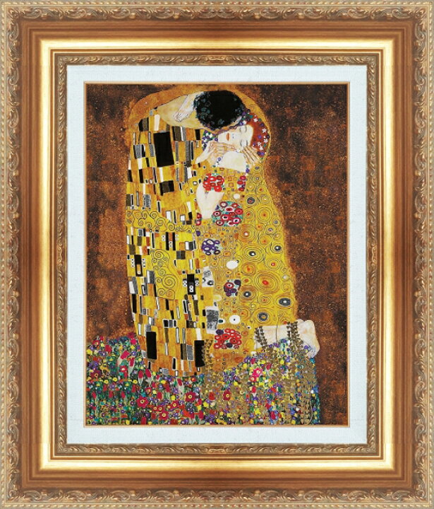 楽天市場】絵画 額縁付き 複製名画 世界の名画シリーズ グスタフ 