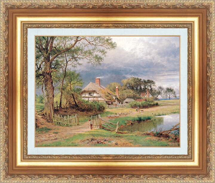 楽天市場】絵画 額縁付き 複製名画 世界の名画シリーズ ベンジャミン 