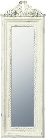 インテリア 鏡 壁掛け グレース アート ミラー「ロキシー（アンティークホワイト）」 GM-03011 -新品