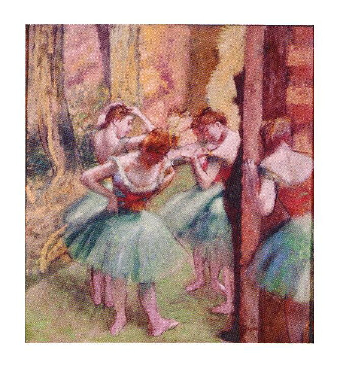 楽天市場】絵画 名画 複製画 フレーム 額縁付 エドガー・ドガ 「踊り子 