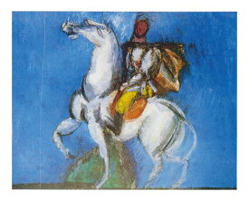 絵画 名画 複製画 フレーム 額縁付 ラウル・デュフィ 「白い騎手」 P10号 世界の名画シリーズ プリハード