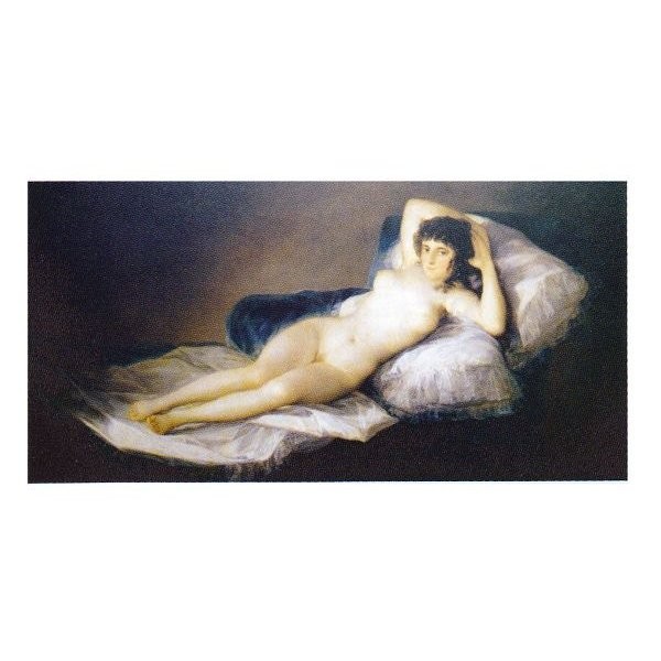 絵画 名画 複製画 フレーム 額縁付 フランシスコ・デ・ゴヤ 「裸のマハ」 M20B号 世界の名画シリーズ プリハード
