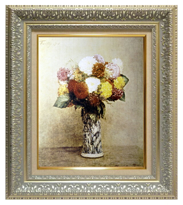 楽天市場】絵画 名画 複製画 額縁付(MJ108N-G) アンリ・ファンタン 