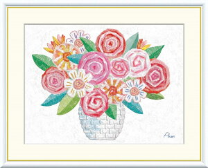 �G�� �����׃f�W�^���ŉ� �z���G�� ����A�[�g�V���[�Y Akari Pleasant Plants -�����ȐA������- �t�c ������ (�͂邽 ������) �u ���[�Y�s���N �v �T�C�Y F4 F6 F8��
