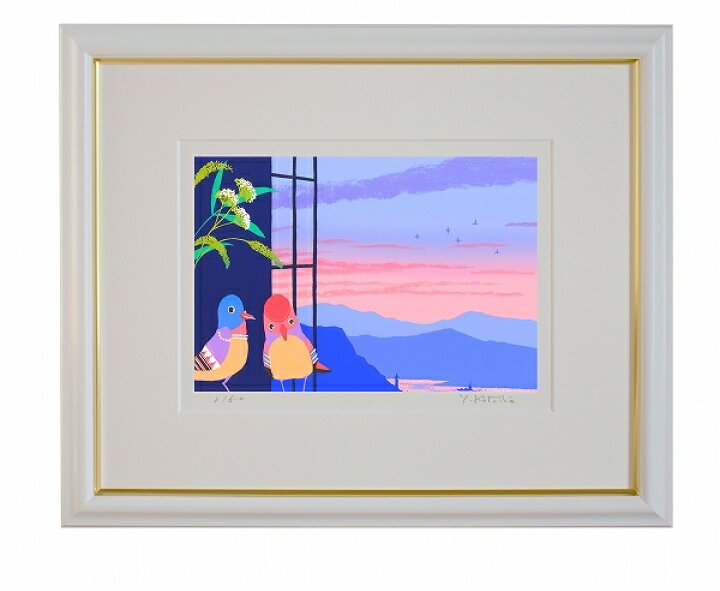 楽天市場】絵画 シルクスクリーン版画 吉岡浩太郎 太子 379X288mm  