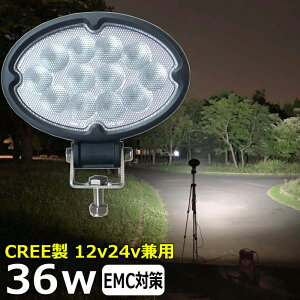 ȉ~^ mCY΍ CREE 36W Lp 12v/24v 3600[ LEDƓ W LED[NCg LED obNv fbLCg tBbVO LED T[`Cg LEDX|bgCg 12v/24v D/g