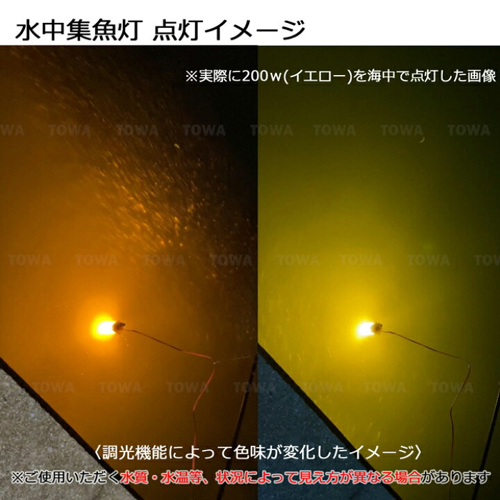 楽天市場】漁船 led ライト しらすうなぎ LED 水中集魚灯 LED集魚 