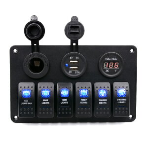 XCb`pl Rg[pl VK[C^[\Pbg ėp h USBd 2|[g bJ[pl DC 12V/24V } {[g D ԂɑΉ ON-OFFXCb`