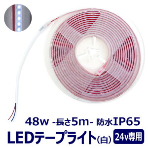 LED�e�[�v���C�g �z���C�g �� �h�� �ؒf�\ �S���e�[�v 5m 24v 48w �J�[�|�[�g ��Ɠ� �D ���D �{�[�g �� SMD5050 �D�� ���C�g ���ʔ��� �ԐڏƖ� �ŔƖ� �I���Ɩ� �C���~�l�[�V����