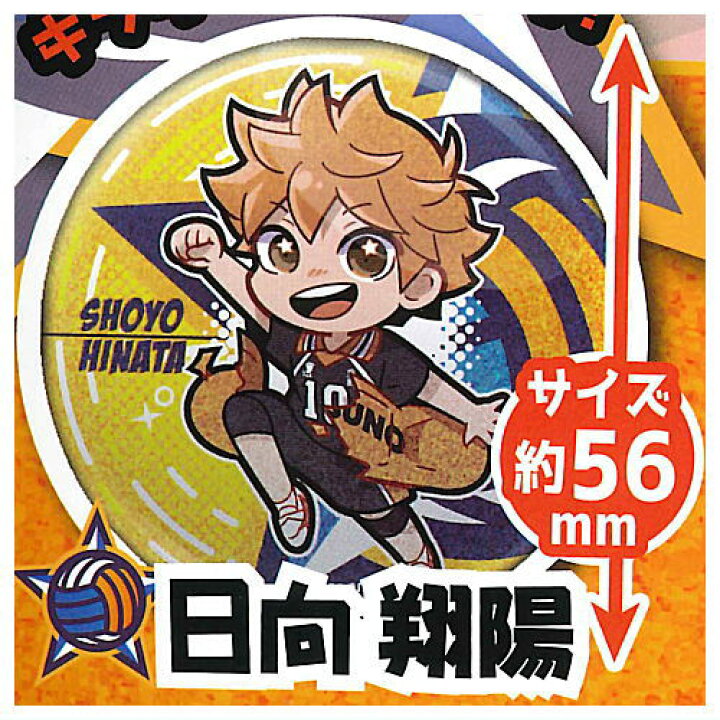 楽天市場】ハイキュー!! キャラばんちょうこうグリッター缶バッジ [1 