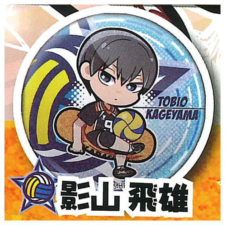 楽天市場】ハイキュー!! キャラばんちょうこうグリッター缶バッジ [2 