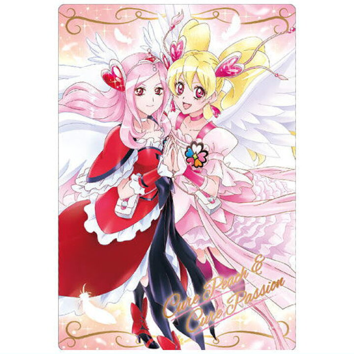 楽天市場】プリキュアカードウエハース9 [10.キュアピーチ＆キュア 