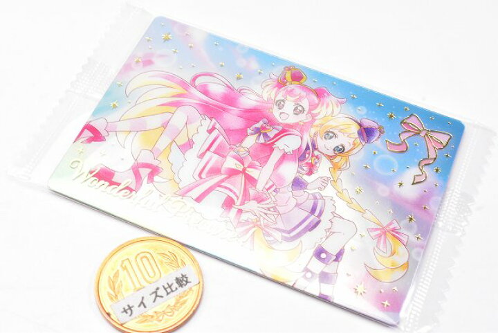 楽天市場】プリキュアカードウエハース9 [16.キュアワンダフル＆キュア 