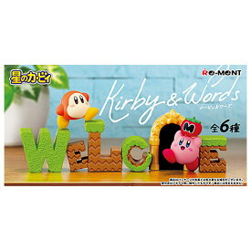 【全部揃ってます!!】星のカービィ Kirby ＆ Words カービィ＆ワーズ [全6種セット(フルコンプ)]【 ネコポス不可 】(RM)