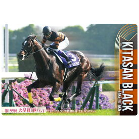 サラブレッドホースコレクション ツインウエハース 第2R [9.キタサンブラック 第155回天皇賞(春)(GI) ：ノーマルカード]【ネコポス配送対応】【C】【カード】