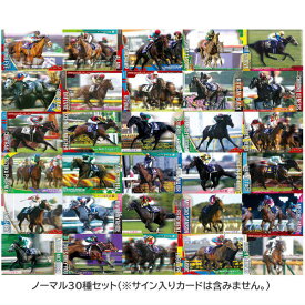 【送料無料】サラブレッドホースコレクション ツインウエハース 第2R [ノーマル30種セット(※サイン入りカードは含みません。)]【 ネコポス不可 】【C】【カード】