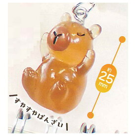 わいわい かぴぐらし クリアめじるしチャーム [5.すやすやばんざい]【ネコポス配送対応】【C】