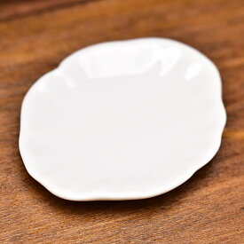 ミニチュア雑貨 陶器 Lサイズ [MMPP5] (セラミックプレート/カラー：ホワイト) 1/12スケール [m-s]【SM】【ネコポス配送対応】【C】