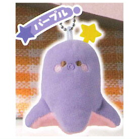 ウルぬい タコさんウインナーのあかちゃん ぬいぐるみボールチェーン [4.パープル]【ネコポス配送対応】【C】