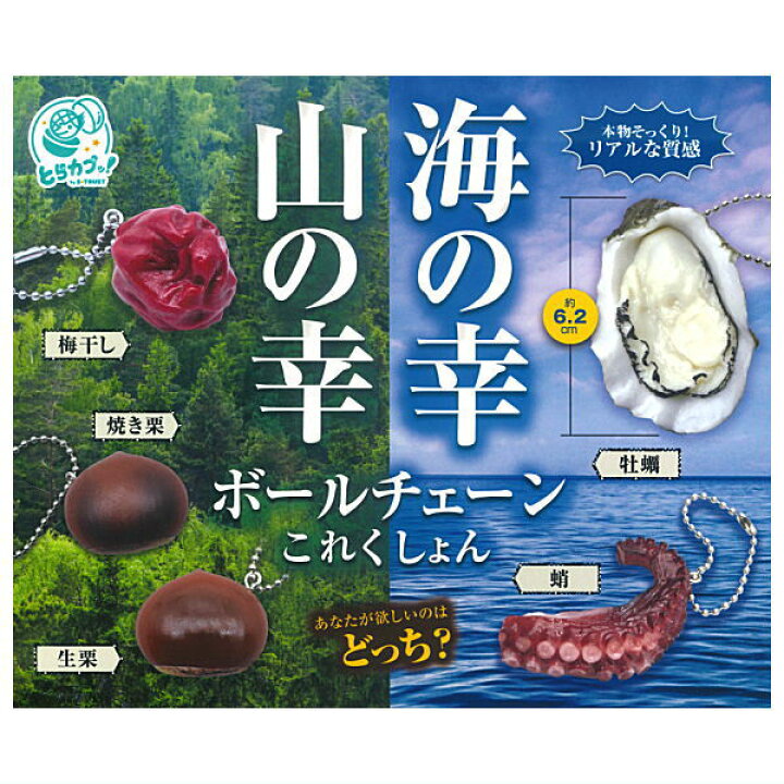 楽天市場】【全部揃ってます!!】海の幸山の幸ボールチェーンこれくしょ  