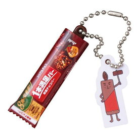 アサヒグループ食品 1本満足バーにょっきりミニチュアチャーム [1.1本満足バー シリアルチョコ+プレート「ヨコ・チー」]【ネコポス配送対応】【C】