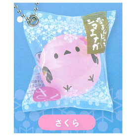 雪まんじゅうシマエナガ スクイーズ [2.さくら]【ネコポス配送対応】【C】
