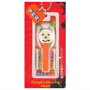 PEZ �{�[���`�F�[���}�X�R�b�g HALLOWEEN Ver. [6.Pumpkin Glowing Head(�w�b�h�p�[�c���~���d�l)]�y�l�R�|�X�z���Ή��z�yC�z