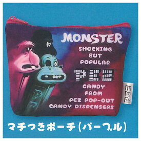 PEZ トート＆ポーチコレクション [5.マチつきポーチ(パープル)]【ネコポス配送対応】【C】