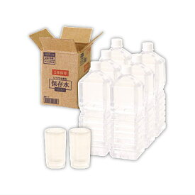 箱買い！ペットボトル3 [1.保存水(ラベルレス)+グラス]【 ネコポス不可 】※飲料水ではありません。フィギュアです。[sale250612]