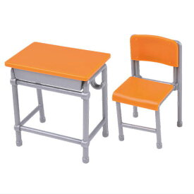 学校の机と椅子と書道バッグ [2.机(高)+椅子]【 ネコポス不可 】