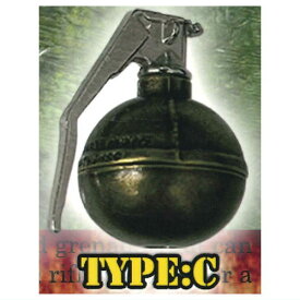 リアル重量合金 手榴弾 [3.TYPE：C]【ネコポス配送対応】【C】