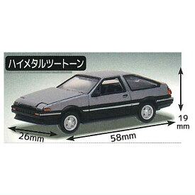 Cカークラフト トヨタ スプリンタートレノ＆カローラレビン(AE86)編 [3.トレノ(ハイメタルツートーン)]【ネコポス配送対応】【C】