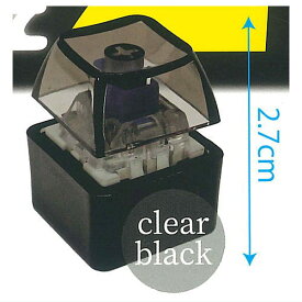 無限タイピングキーボード クリアカラー2 [5.clear black]【ネコポス配送対応】【C】