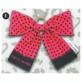 【品切中】CECIL McBEE スクールリボンチャーム [5.E]【ネコポス配送対応】【C】