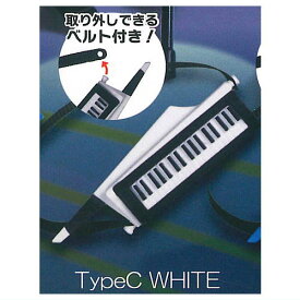 ミニチュアキーボードマスコット3 [4.TypeC WHITE]【ネコポス配送対応】【C】