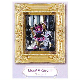 LiccA My Melody Kuromi フレームコレクション [5.LiccA Kuromi ゴールド]【ネコポス配送対応】【C】