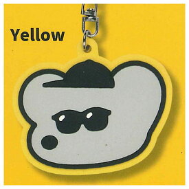 ねずみのANDY ラバーキーホルダー [5.Yellow]【ネコポス配送対応】【C】[sale250612]