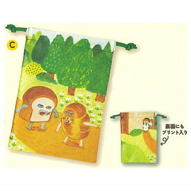 パンどろぼう 巾着 [3.C]【ネコポス配送対応】【C】